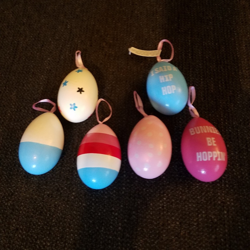 Avon easter egg ornaments